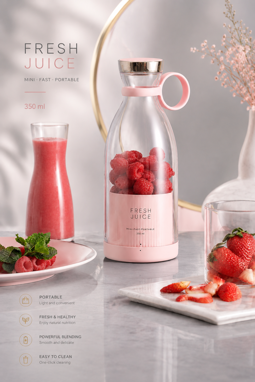 VELURE BlendGo™ | Portable USB Blender