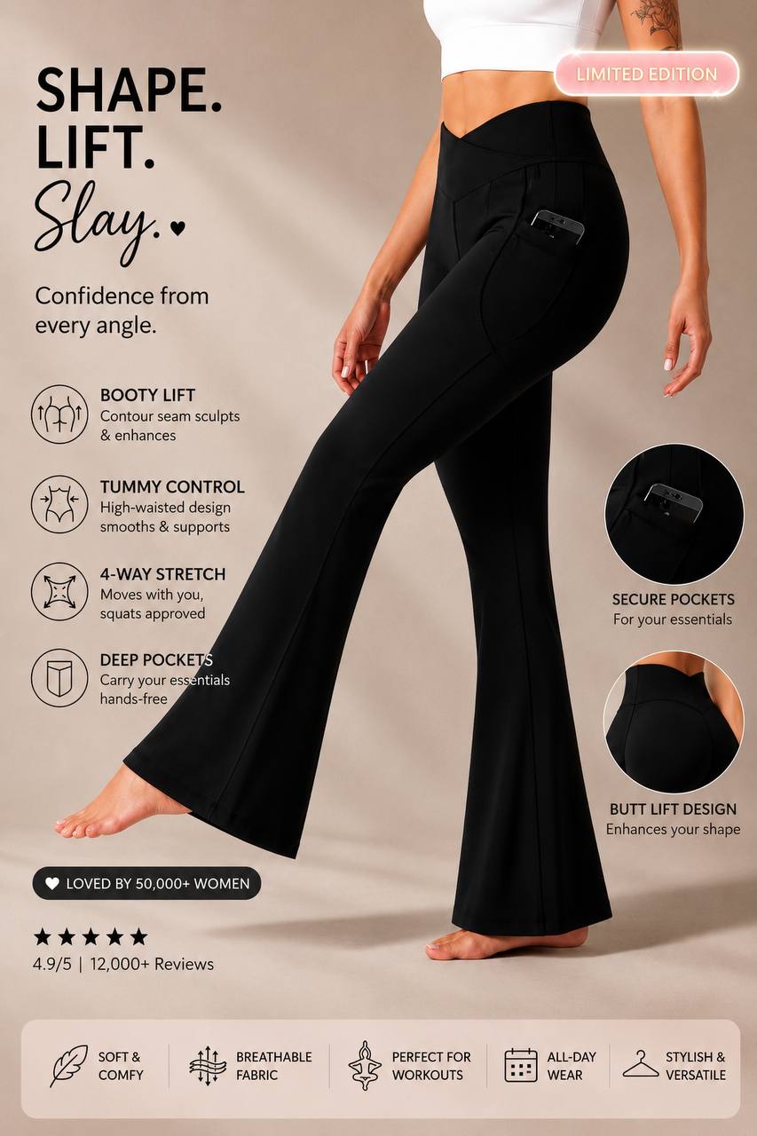 VELURE Luxe Flare™ | High-Waisted Yoga Pants